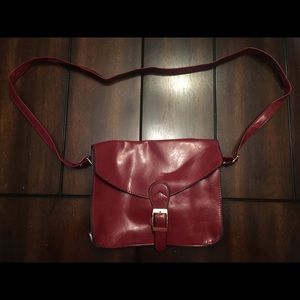 NWOT Small red leather purse by Jollychic